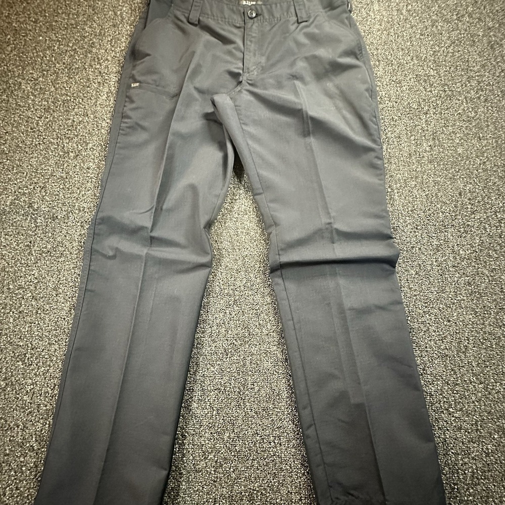 5.11 Tactical Fast-Tac Urban Pants Womens 14 Regular Dark Navy Ripstop Utility